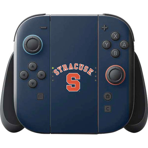 Syracuse University S Blue Nintendo Switch 2 (2025) with Joy-Con Skin